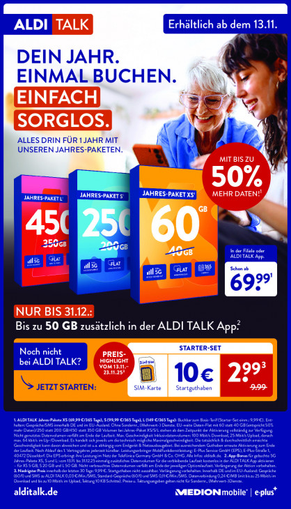 Aldi Nord Angebote ab 17.11.25 bis 22.11.25