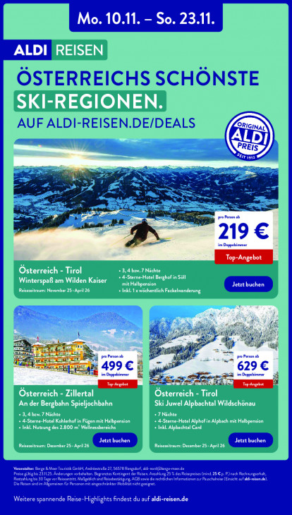 Aldi Nord Angebote ab 17.11.25 bis 22.11.25
