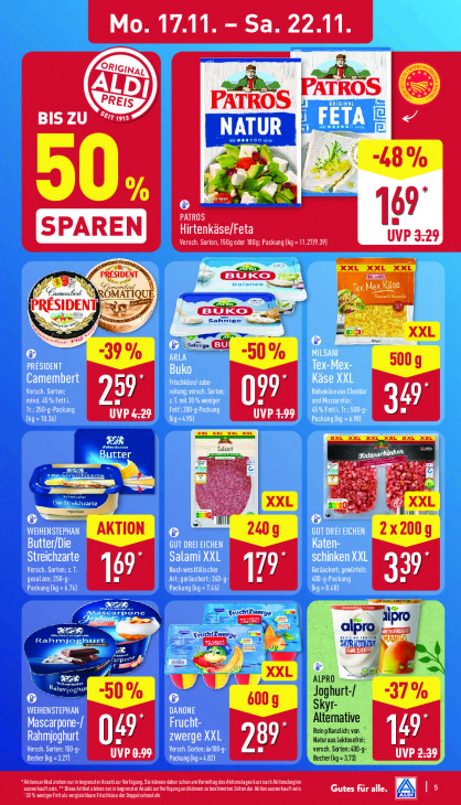 Aldi Nord Angebote ab 17.11.25 bis 22.11.25