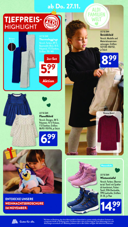 Aldi Süd Angebote ab 24.11.25 bis 29.11.25