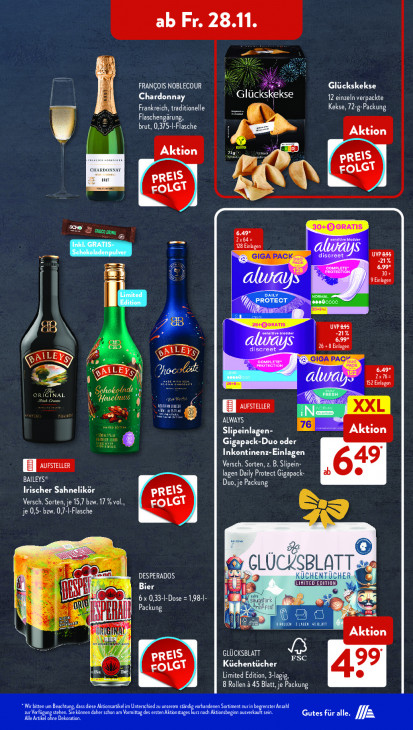 Aldi Süd Angebote ab 24.11.25 bis 29.11.25