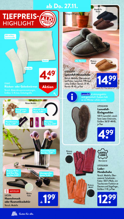 Aldi Süd Angebote ab 24.11.25 bis 29.11.25