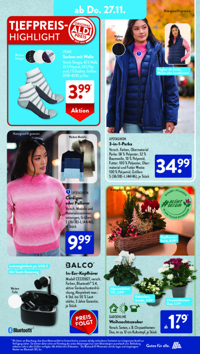 Aldi Süd Angebote ab 24.11.25 bis 29.11.25