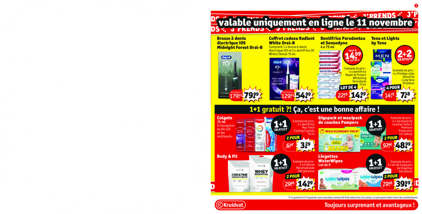 Kruidvat Dépliant 11.11.2025