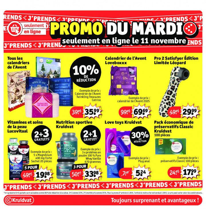 Kruidvat Dépliant 11.11.2025