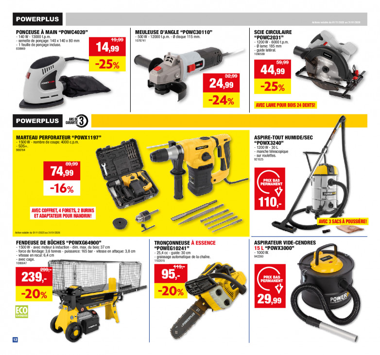 Hubo Dépliant 12.11.2025