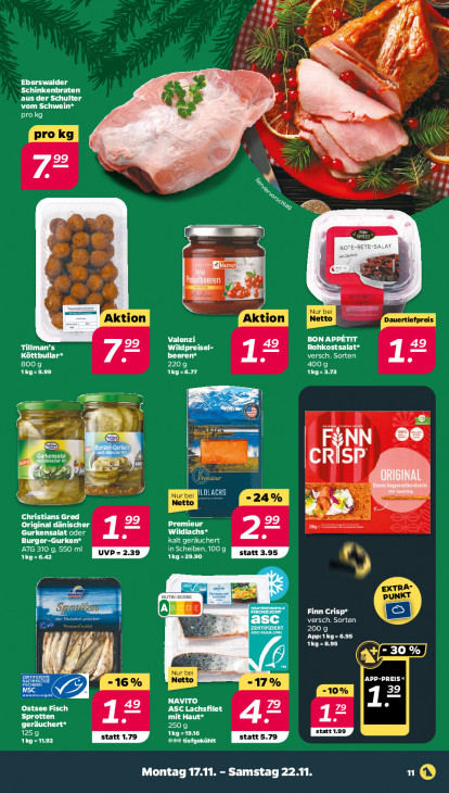 Netto Angebote ab 17.11.25 bis 22.11.25