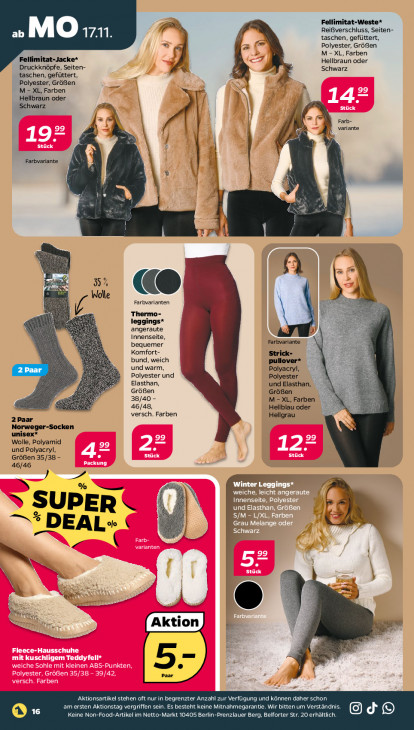 Netto Angebote ab 17.11.25 bis 22.11.25