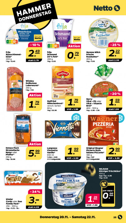 Netto Angebote ab 17.11.25 bis 22.11.25