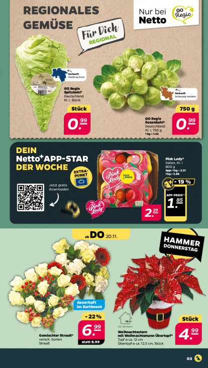 Netto Angebote ab 17.11.25 bis 22.11.25