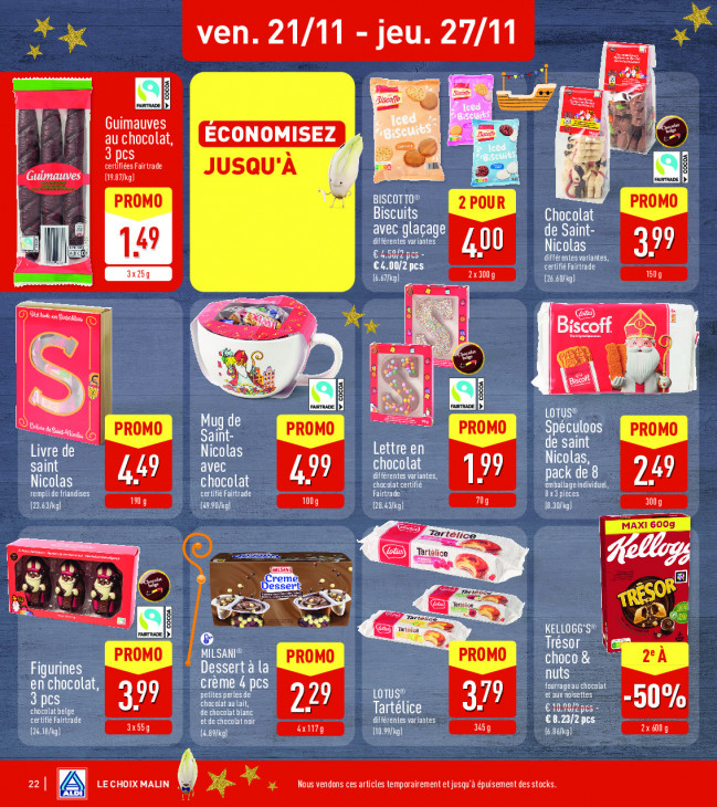 Aldi Dépliant 17.11.2025