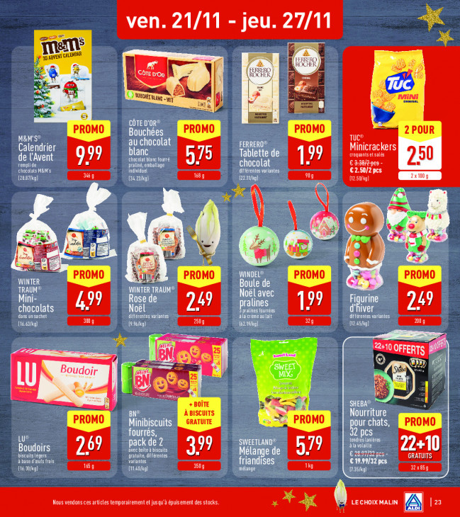 Aldi Dépliant 17.11.2025
