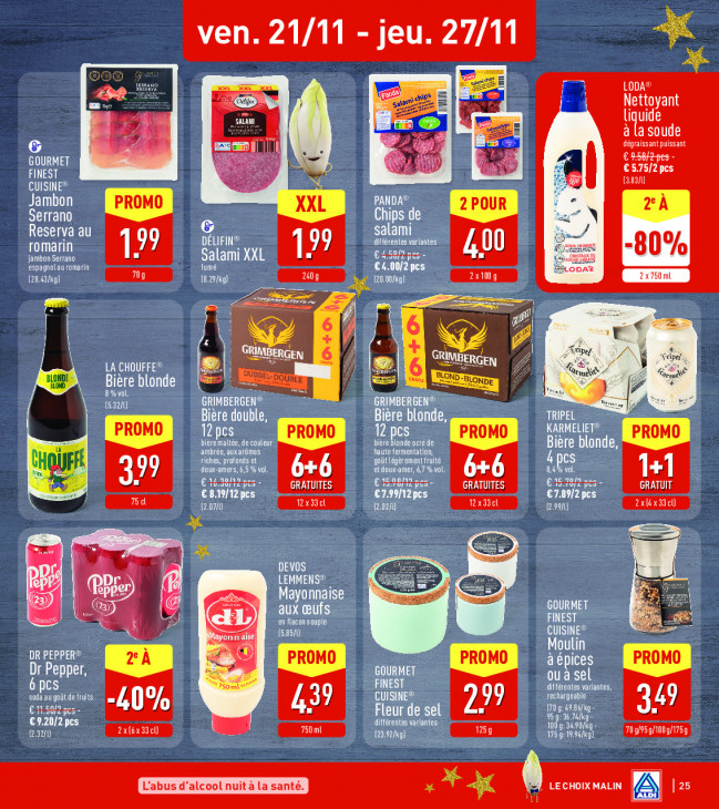 Aldi Dépliant 17.11.2025