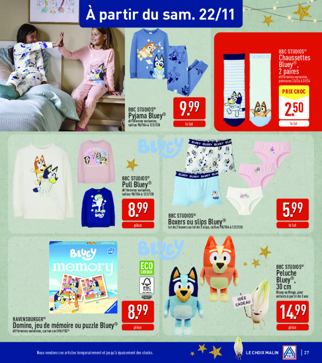 Aldi Dépliant 17.11.2025