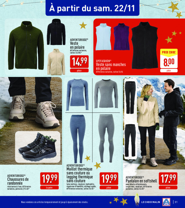 Aldi Dépliant 17.11.2025