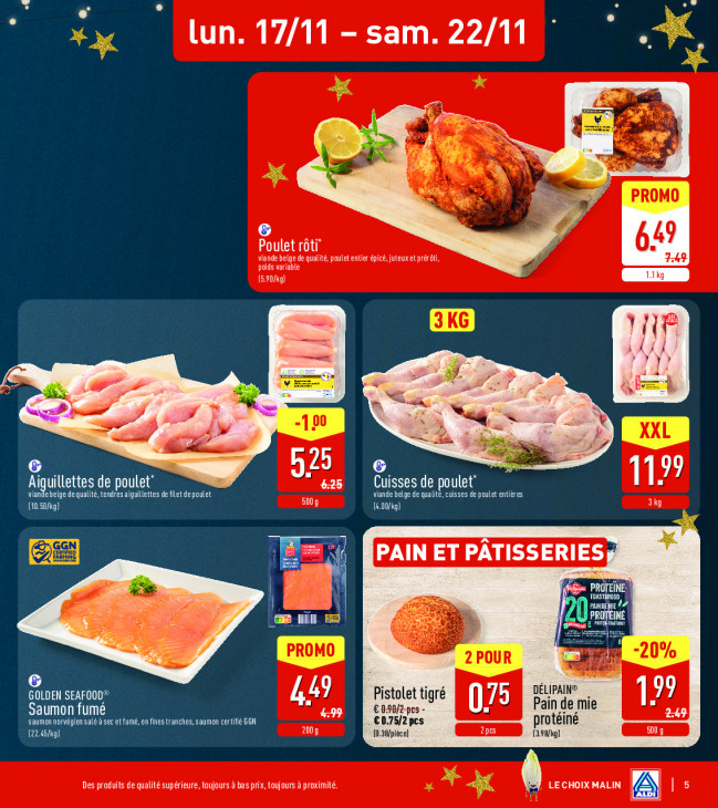 Aldi Dépliant 17.11.2025