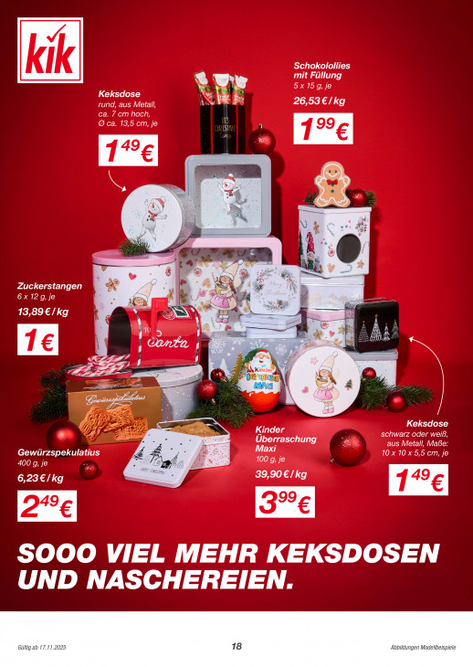 KiK Angebote ab 17.11.25 bis 24.11.25