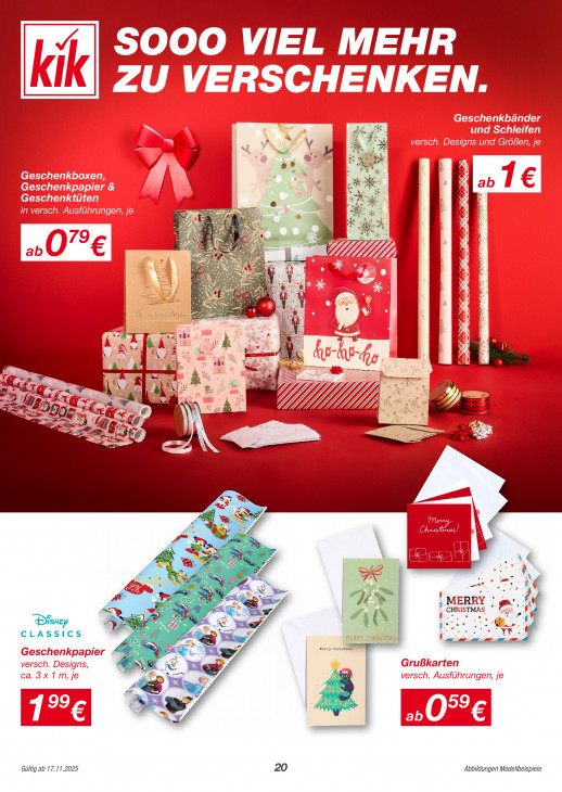 KiK Angebote ab 17.11.25 bis 24.11.25