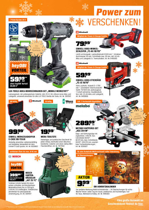 OBI Angebote ab 14.11.25 bis 30.11.25