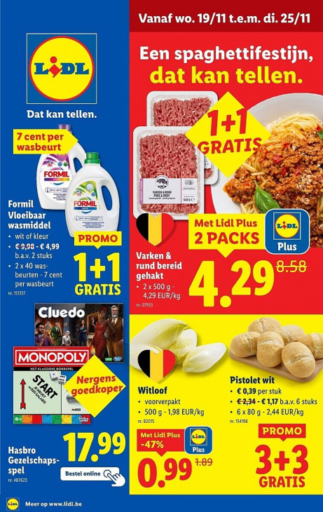 Lidl 19.11.25 - 25.11.25