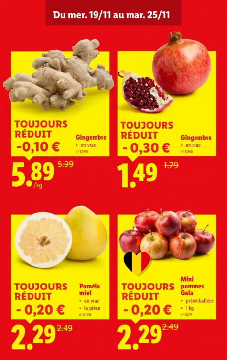 Lidl Dépliant 19.11.2025