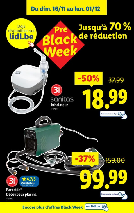 Lidl Dépliant 19.11.2025