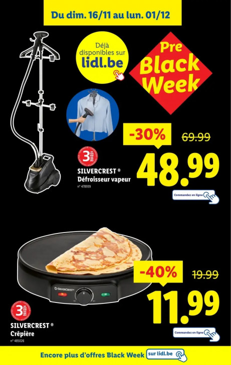 Lidl Dépliant 19.11.2025