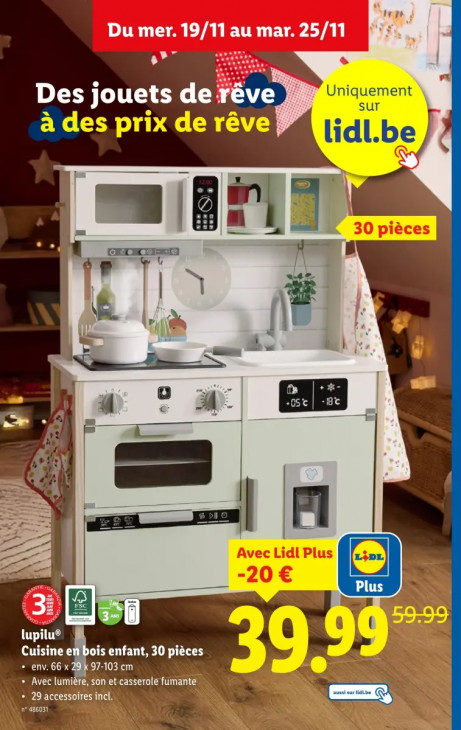 Lidl Dépliant 19.11.2025