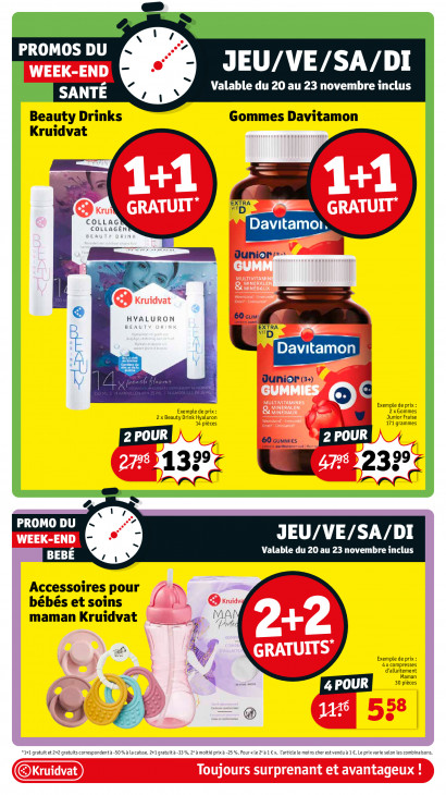 Kruidvat Dépliant 18.11.2025