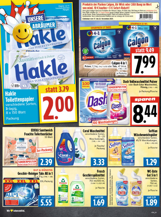 Edeka Angebote ab 17.11.25 bis 22.11.25