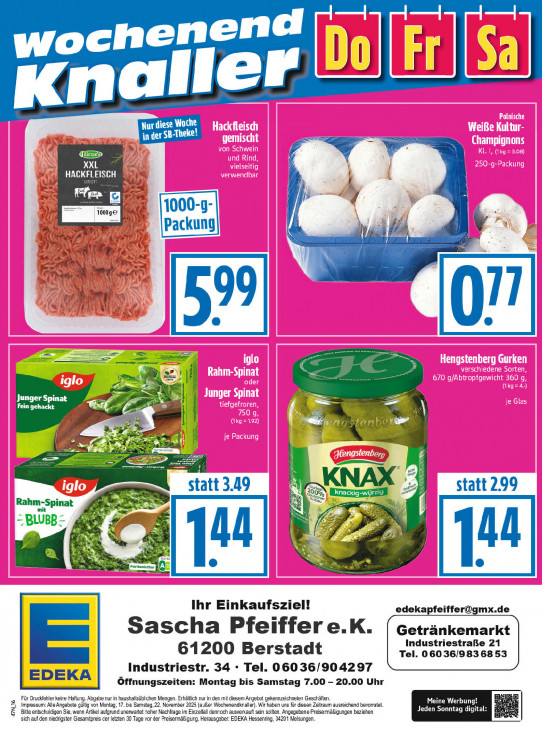 Edeka Angebote ab 17.11.25 bis 22.11.25