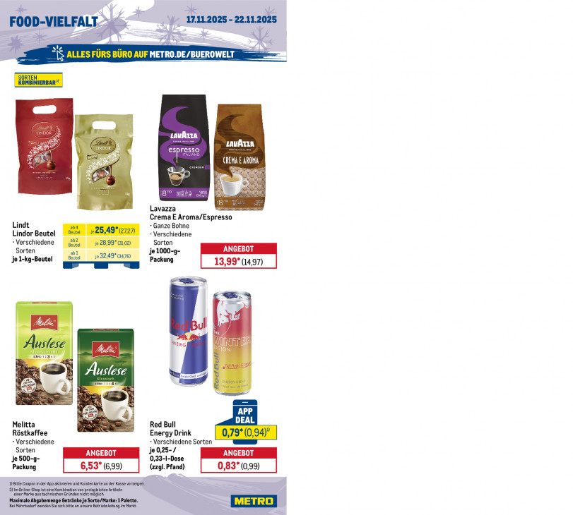 Metro Angebote ab 17.11.25 bis 22.11.25