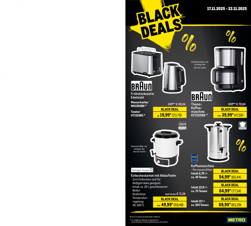 Metro Angebote ab 17.11.25 bis 22.11.25