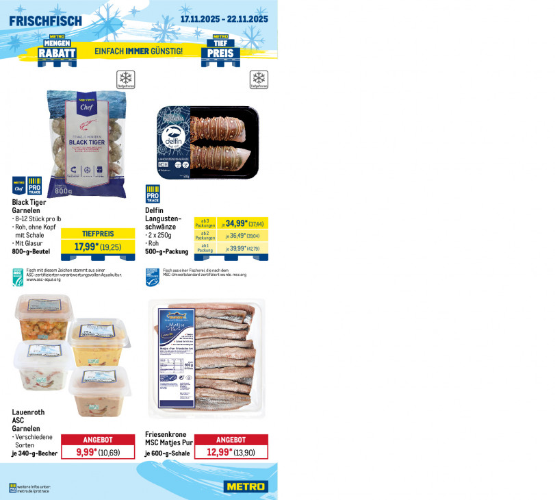 Metro Angebote ab 17.11.25 bis 22.11.25