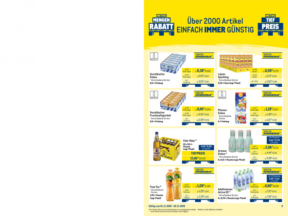 Metro Angebote ab 17.11.25 bis 22.11.25