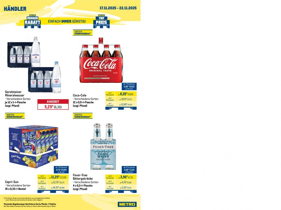 Metro Angebote ab 17.11.25 bis 22.11.25