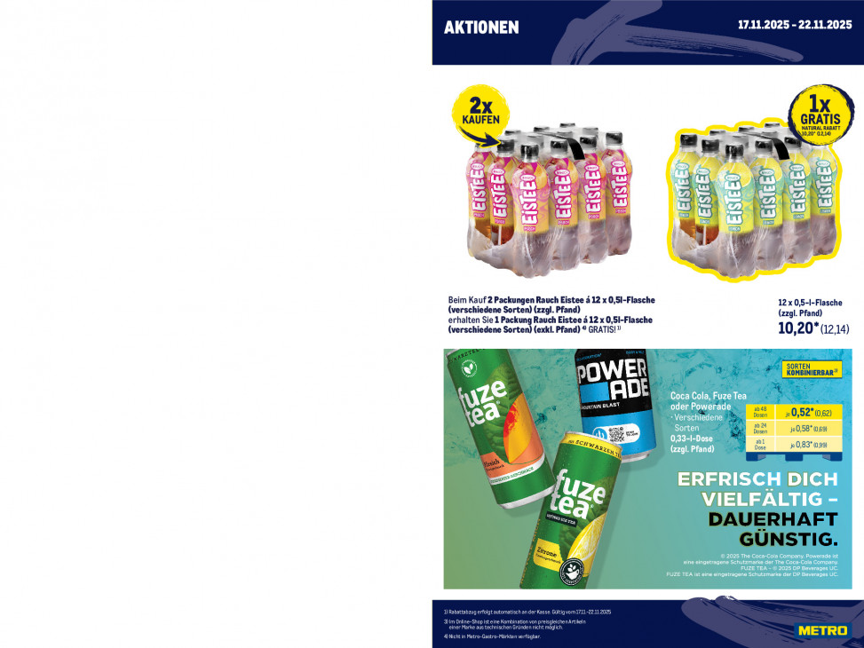 Metro Angebote ab 17.11.25 bis 22.11.25