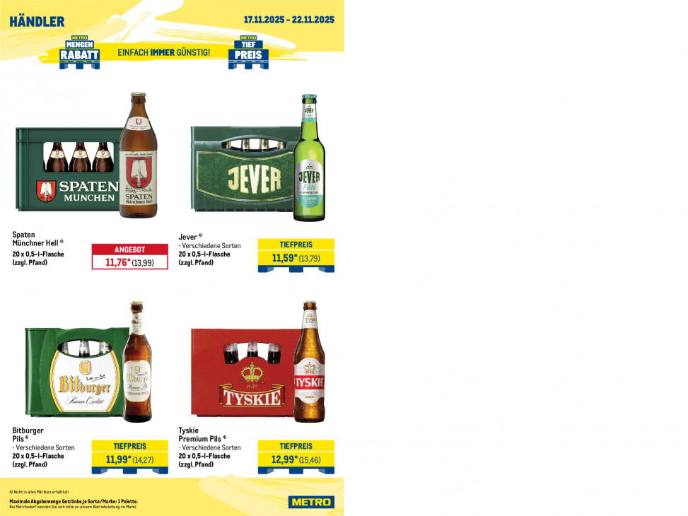 Metro Angebote ab 17.11.25 bis 22.11.25