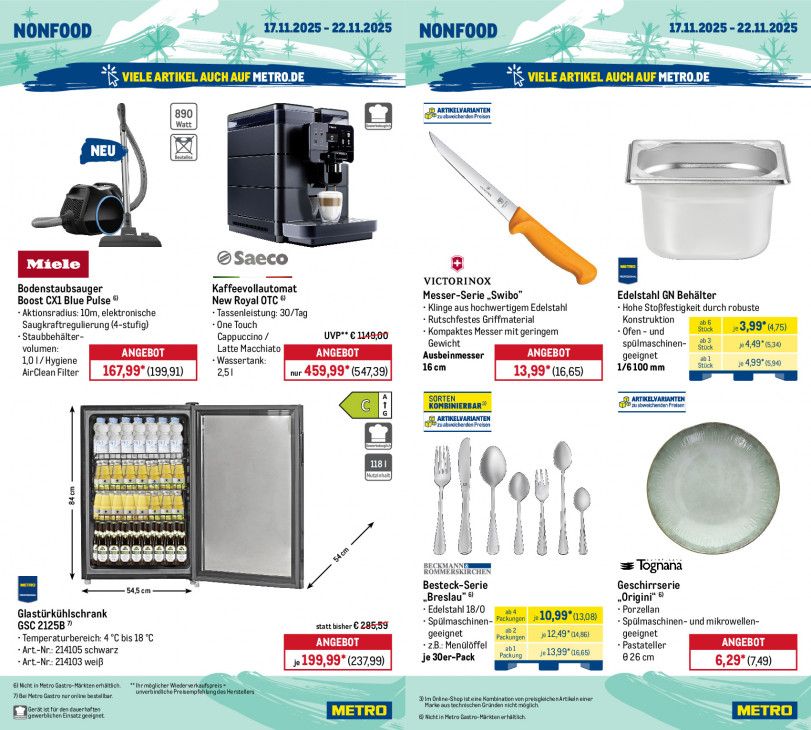 Metro Angebote ab 17.11.25 bis 22.11.25