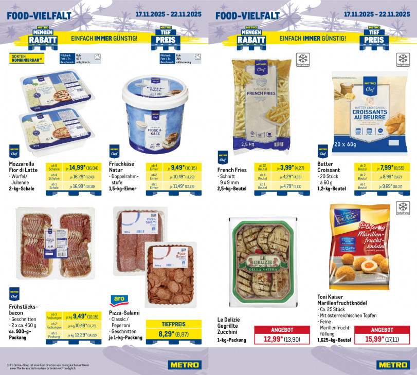 Metro Angebote ab 17.11.25 bis 22.11.25