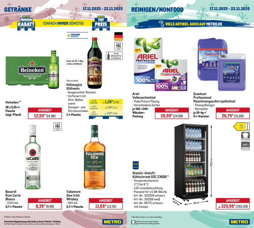 Metro Angebote ab 17.11.25 bis 22.11.25