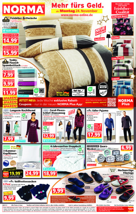 Norma Angebote ab 24.11.25 bis 29.11.25