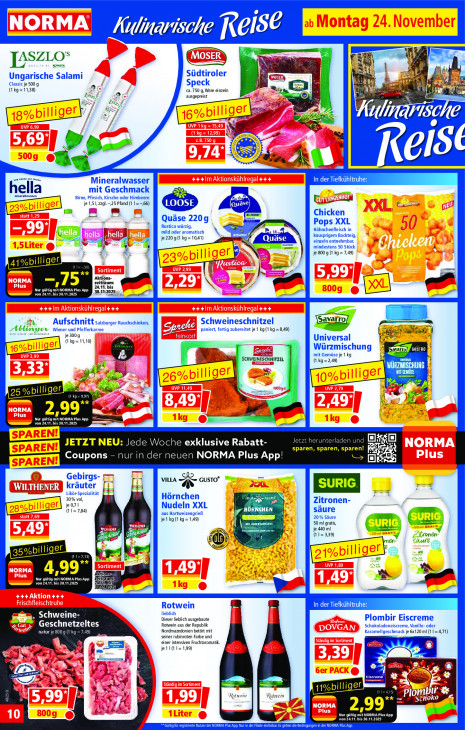 Norma Angebote ab 24.11.25 bis 29.11.25