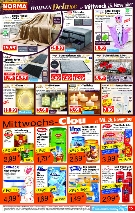 Norma Angebote ab 24.11.25 bis 29.11.25