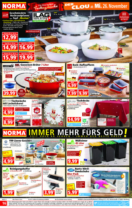 Norma Angebote ab 24.11.25 bis 29.11.25