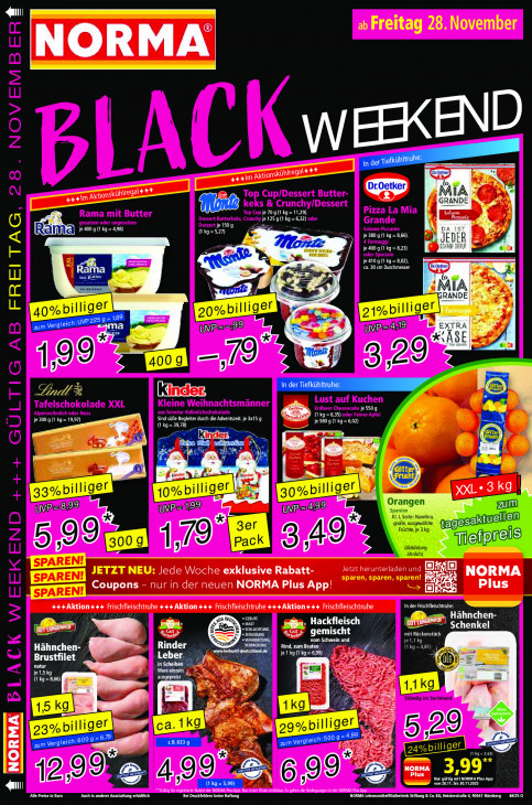 Norma Angebote ab 24.11.25 bis 29.11.25