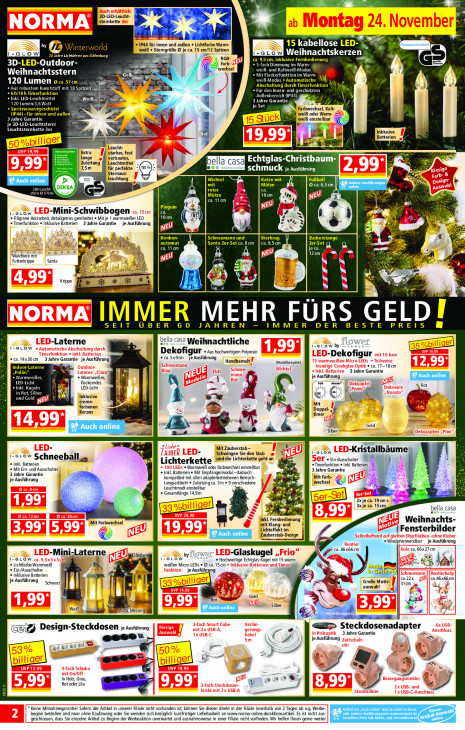 Norma Angebote ab 24.11.25 bis 29.11.25