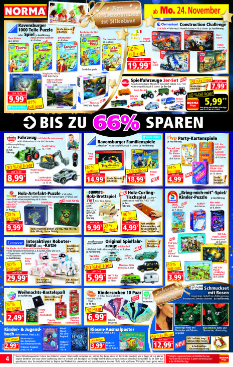 Norma Angebote ab 24.11.25 bis 29.11.25