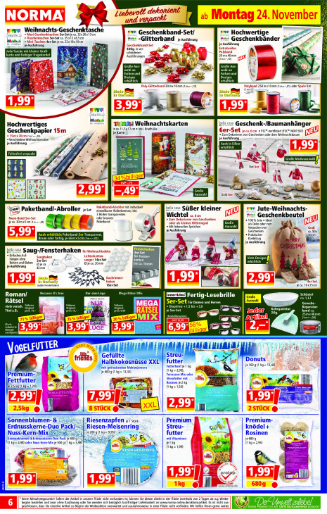 Norma Angebote ab 24.11.25 bis 29.11.25