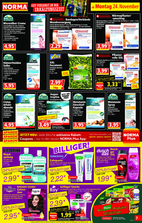 Norma Angebote ab 24.11.25 bis 29.11.25